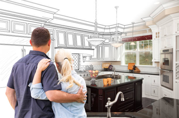 Professional Cabinet Refacing technician working in Woodbine, MD